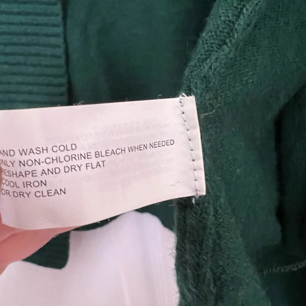 Banana Republic Forest Green Women's Cardigan - Picture 4 of 4